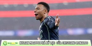 Kylian Mbappe phá kỷ lục Champions League của Cristiano Ronaldo